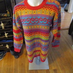 THE LIMITED VINTAGE BEADED  SWEATER COLORFUL P/S